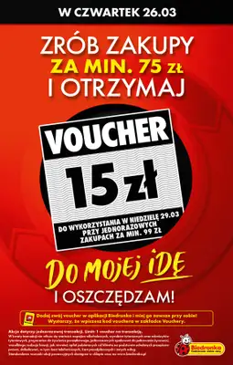 Biedronka - gazetka promocyjna Od poniedziałku od poniedziałku 23.03 do niedzieli 29.03 - strona 2