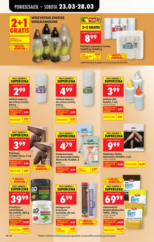Biedronka - gazetka promocyjna Od poniedziałku od poniedziałku 23.03 do niedzieli 29.03 - strona 90