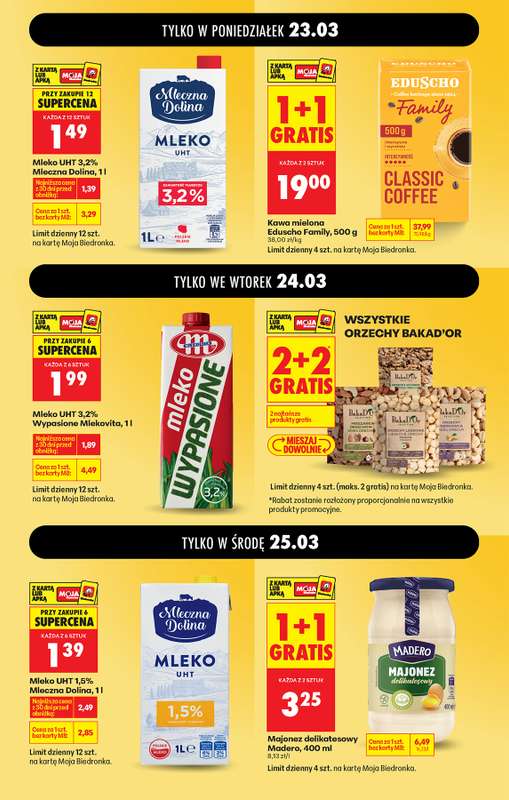 Biedronka - gazetka promocyjna Od poniedziałku, Z ladą tradycyjną od poniedziałku 23.03 do niedzieli 29.03 - strona 9