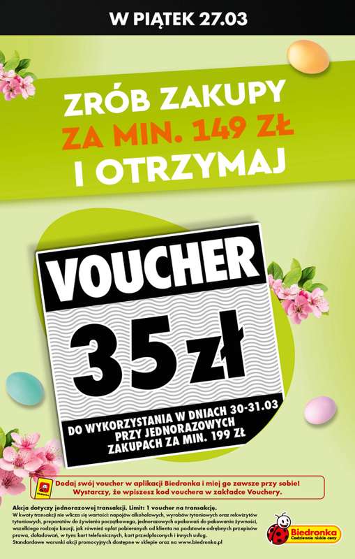 Biedronka - gazetka promocyjna Od poniedziałku, Z ladą tradycyjną od poniedziałku 23.03 do niedzieli 29.03 - strona 3