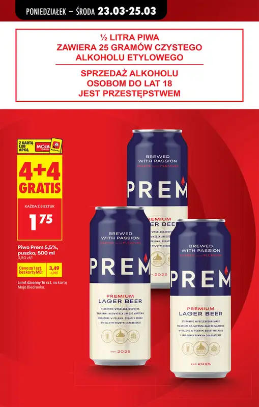 Biedronka - gazetka promocyjna Od poniedziałku, Z ladą tradycyjną od poniedziałku 23.03 do niedzieli 29.03 - strona 28