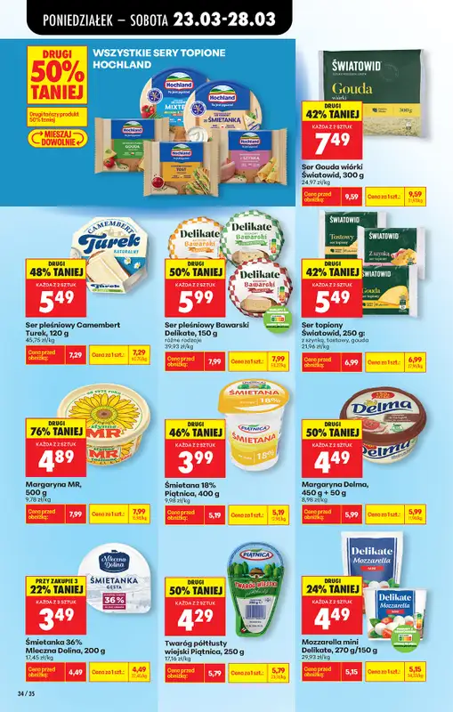 Biedronka - gazetka promocyjna Od poniedziałku, Z ladą tradycyjną od poniedziałku 23.03 do niedzieli 29.03 - strona 50
