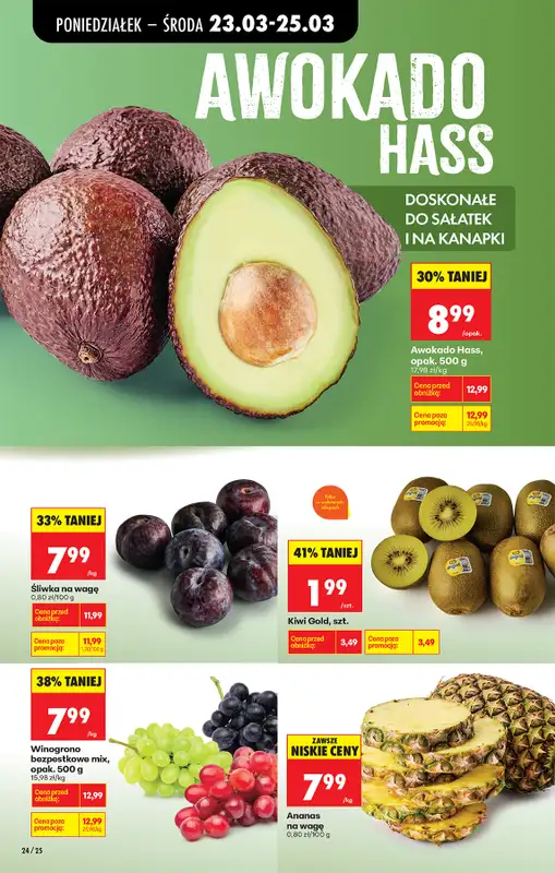 Biedronka - gazetka promocyjna Od poniedziałku, Z ladą tradycyjną od poniedziałku 23.03 do niedzieli 29.03 - strona 36