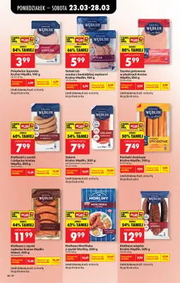 Biedronka - gazetka promocyjna Od poniedziałku, Z ladą tradycyjną od poniedziałku 23.03 do niedzieli 29.03 - strona 52