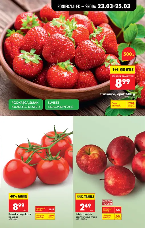 Biedronka - gazetka promocyjna Od poniedziałku, Z ladą tradycyjną od poniedziałku 23.03 do niedzieli 29.03 - strona 35