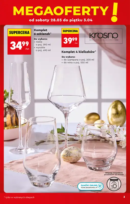 Biedronka - gazetka promocyjna Hity i inspiracje, od 28.03   - strona 3