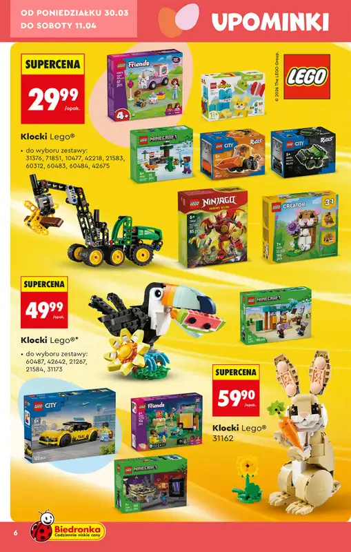 Biedronka - gazetka promocyjna Hity i inspiracje, od 28.03 od soboty 28.03 do środy 15.04 - strona 6