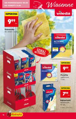 Biedronka - gazetka promocyjna Hity i inspiracje, od 28.03 od soboty 28.03 do środy 15.04 - strona 14