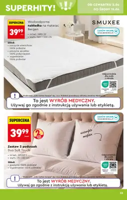 Biedronka - gazetka promocyjna Hity i inspiracje, od 28.03 od soboty 28.03 do środy 15.04 - strona 33