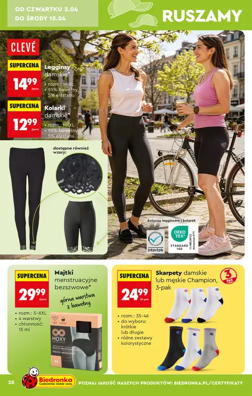 Biedronka - gazetka promocyjna Hity i inspiracje, od 28.03 od soboty 28.03 do środy 15.04 - strona 28