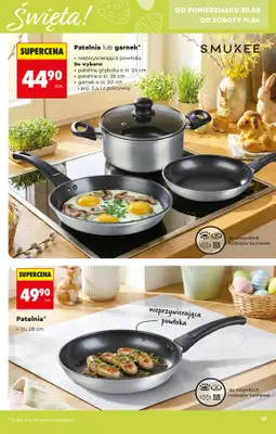 Biedronka - gazetka promocyjna Hity i inspiracje, od 28.03 od soboty 28.03 do środy 15.04 - strona 17