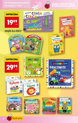 Biedronka - gazetka promocyjna Hity i inspiracje, od 28.03 od soboty 28.03 do środy 15.04 - strona 22