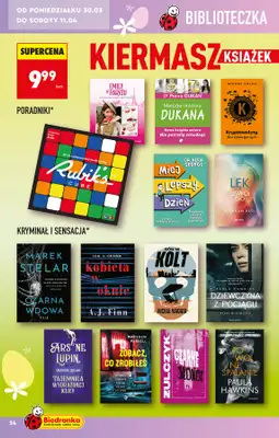 Biedronka - gazetka promocyjna Hity i inspiracje, od 28.03 od soboty 28.03 do środy 15.04 - strona 24