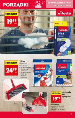 Biedronka - gazetka promocyjna Hity i inspiracje, od 28.03 od soboty 28.03 do środy 15.04 - strona 15