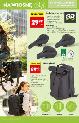 Biedronka - gazetka promocyjna Hity i inspiracje, od 28.03 od soboty 28.03 do środy 15.04 - strona 13