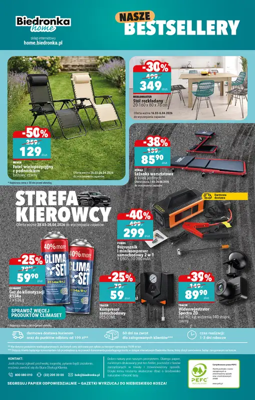 Biedronka - gazetka promocyjna Hity i inspiracje, od 28.03 od soboty 28.03 do środy 15.04 - strona 40