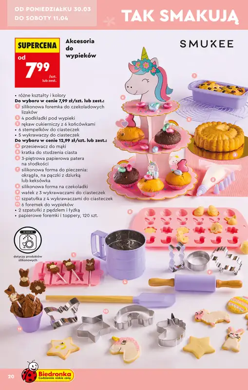 Biedronka - gazetka promocyjna Hity i inspiracje, od 28.03 od soboty 28.03 do środy 15.04 - strona 20