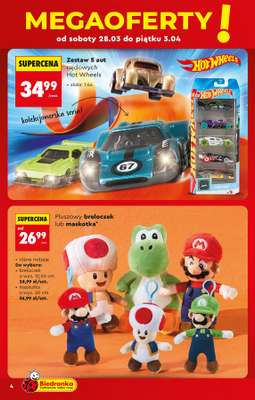 Biedronka - gazetka promocyjna Hity i inspiracje, od 28.03 od soboty 28.03 do środy 15.04 - strona 4