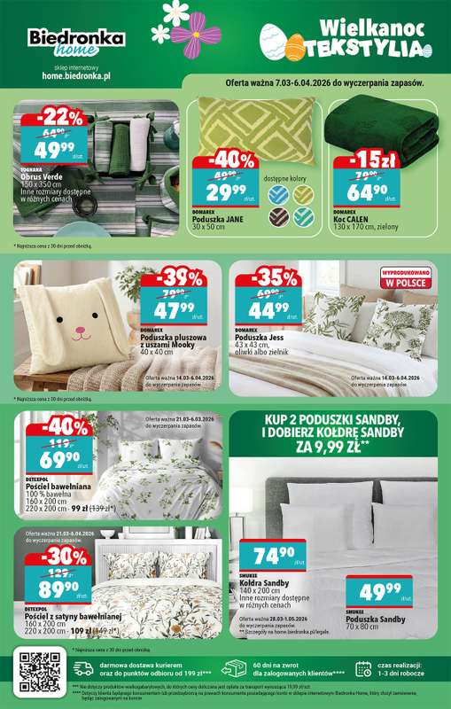 Biedronka - gazetka promocyjna Hity i inspiracje, od 28.03 od soboty 28.03 do środy 15.04 - strona 36