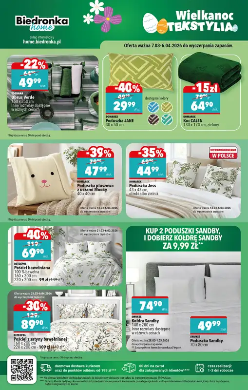 Biedronka - gazetka promocyjna Hity i inspiracje, od 28.03 od soboty 28.03 do środy 15.04 - strona 36