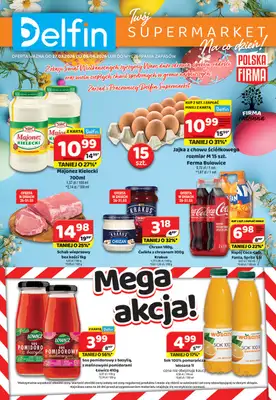 Delfin - gazetka promocyjna Gazetka od piątku 27.03 do niedzieli 05.04