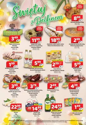 Delfin - gazetka promocyjna Gazetka od piątku 27.03 do niedzieli 05.04 - strona 4