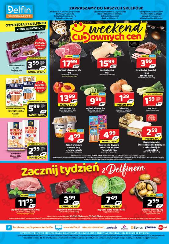 Delfin - gazetka promocyjna Gazetka od piątku 27.03 do niedzieli 05.04 - strona 8