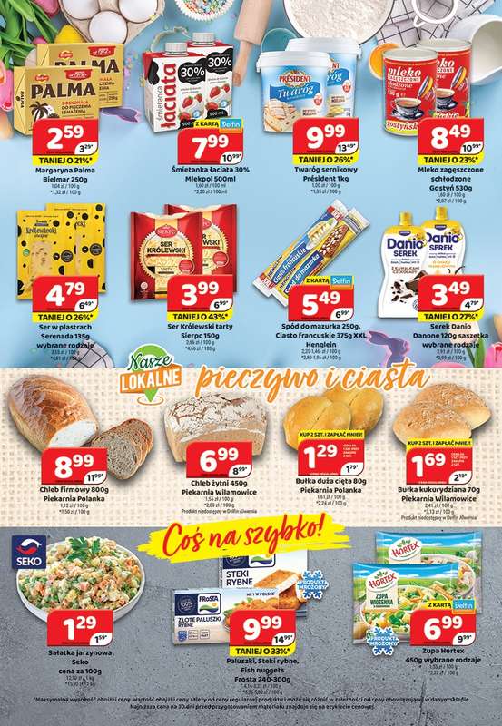 Delfin - gazetka promocyjna Gazetka od piątku 27.03 do niedzieli 05.04 - strona 3