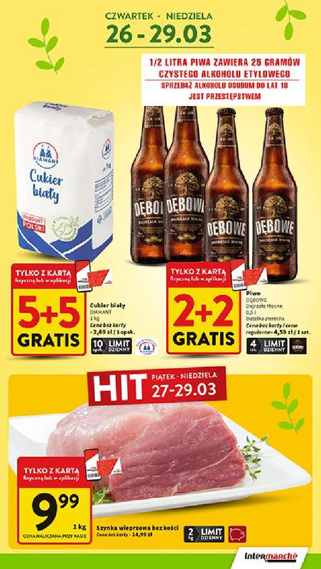 Intermarche - gazetka promocyjna Gazetka od czwartku 26.03 do poniedziałku 30.03 - strona 3