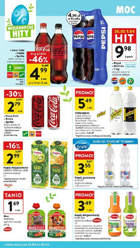 Intermarche - gazetka promocyjna Gazetka od czwartku 26.03 do poniedziałku 30.03 - strona 38