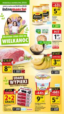 Intermarche - gazetka promocyjna Gazetka od czwartku 26.03 do poniedziałku 30.03