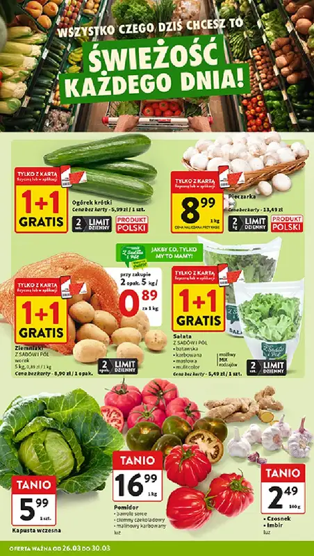 Intermarche - gazetka promocyjna Gazetka od czwartku 26.03 do poniedziałku 30.03 - strona 16