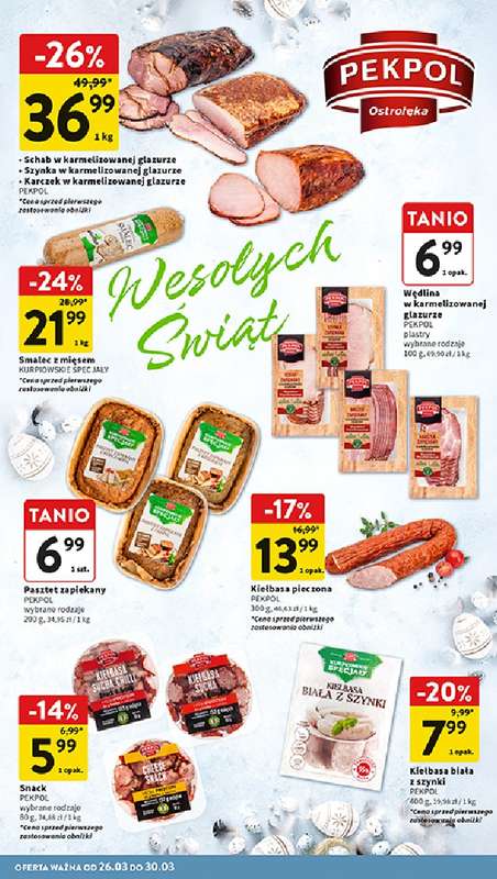 Intermarche - gazetka promocyjna Gazetka od czwartku 26.03 do poniedziałku 30.03 - strona 24