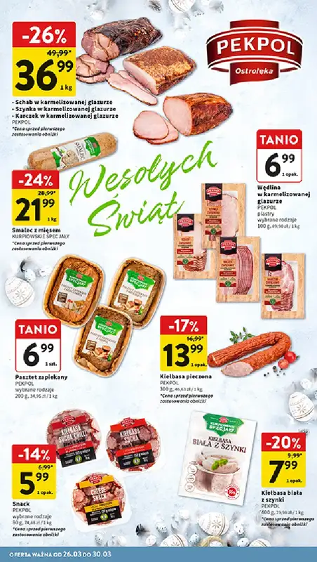 Intermarche - gazetka promocyjna Gazetka od czwartku 26.03 do poniedziałku 30.03 - strona 24