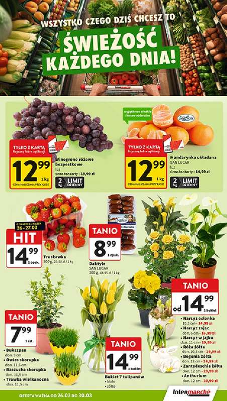Intermarche - gazetka promocyjna Gazetka od czwartku 26.03 do poniedziałku 30.03 - strona 15