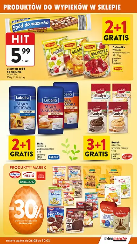 Intermarche - gazetka promocyjna Gazetka od czwartku 26.03 do poniedziałku 30.03 - strona 11