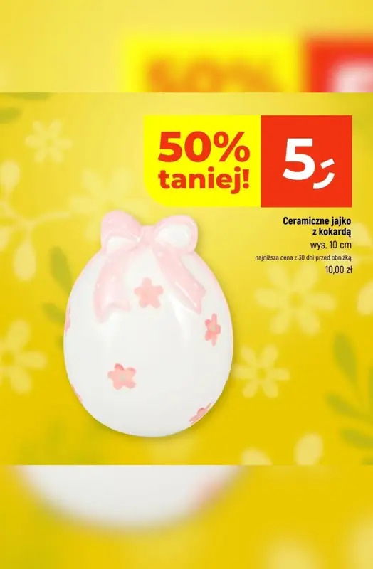Dealz - gazetka promocyjna Dekoracje wielkanocne do -70% od piątku 27.03 do środy 01.04 - strona 4