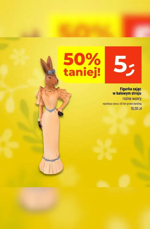 Dealz - gazetka promocyjna Dekoracje wielkanocne do -70% od piątku 27.03 do środy 01.04 - strona 7