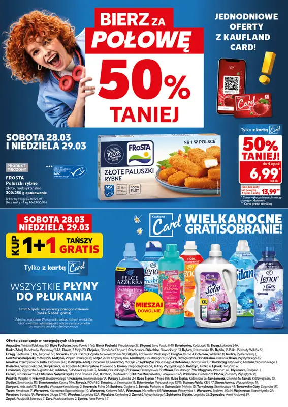 Kaufland - gazetka promocyjna Oferta Kaufland - SUPER WEEKEND od soboty 28.03 do niedzieli 29.03 - strona 28
