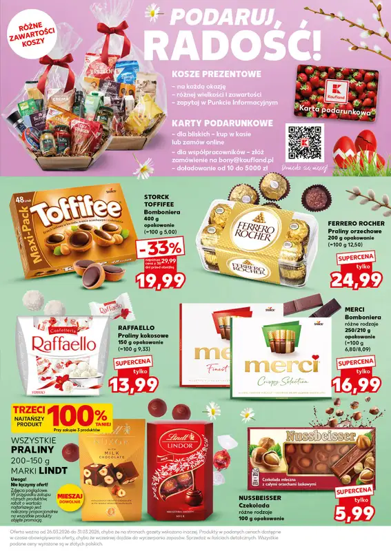 Kaufland - gazetka promocyjna Oferta Kaufland - SUPER WEEKEND od soboty 28.03 do niedzieli 29.03 - strona 7