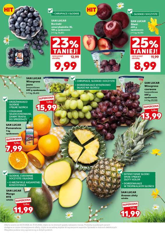 Kaufland - gazetka promocyjna Oferta Kaufland - SUPER WEEKEND od soboty 28.03 do niedzieli 29.03 - strona 15