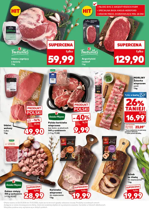 Kaufland - gazetka promocyjna Oferta Kaufland - SUPER WEEKEND od soboty 28.03 do niedzieli 29.03 - strona 11