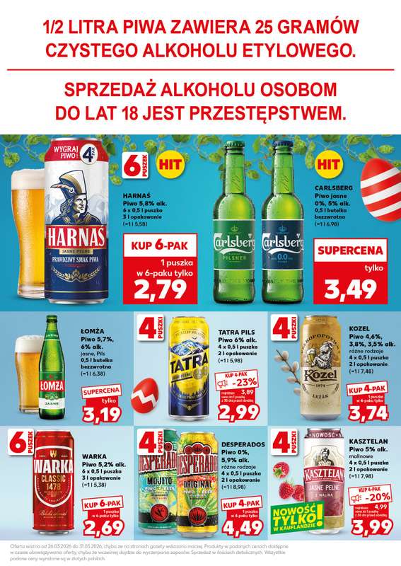 Kaufland - gazetka promocyjna Oferta Kaufland - SUPER WEEKEND od soboty 28.03 do niedzieli 29.03 - strona 25