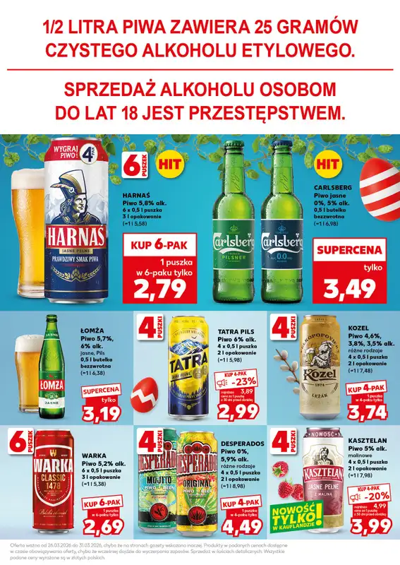 Kaufland - gazetka promocyjna Oferta Kaufland - SUPER WEEKEND od soboty 28.03 do niedzieli 29.03 - strona 25