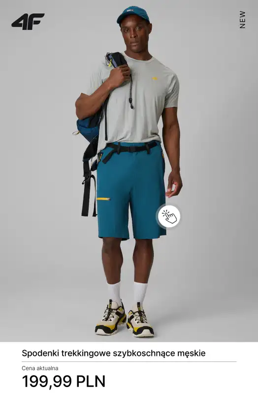4F - gazetka promocyjna Kolekcja trekkingowa – ubierz się na szlak! od piątku 27.03  - strona 7