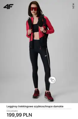 4F - gazetka promocyjna Kolekcja trekkingowa – ubierz się na szlak! od piątku 27.03  - strona 3