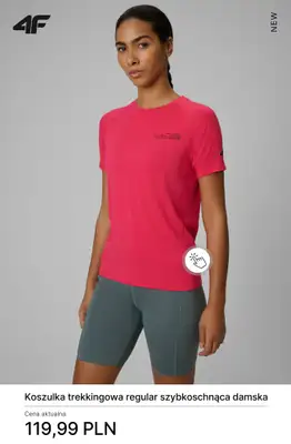 4F - gazetka promocyjna Kolekcja trekkingowa – ubierz się na szlak! od piątku 27.03  - strona 12