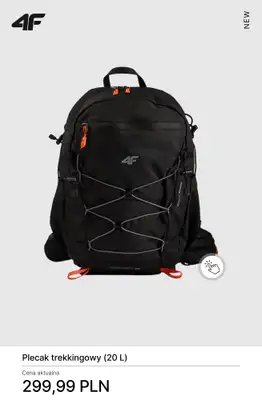 4F - gazetka promocyjna Kolekcja trekkingowa – ubierz się na szlak! od piątku 27.03  - strona 15