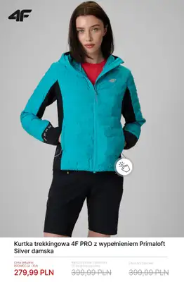 4F - gazetka promocyjna Kolekcja trekkingowa – ubierz się na szlak! od piątku 27.03  - strona 4