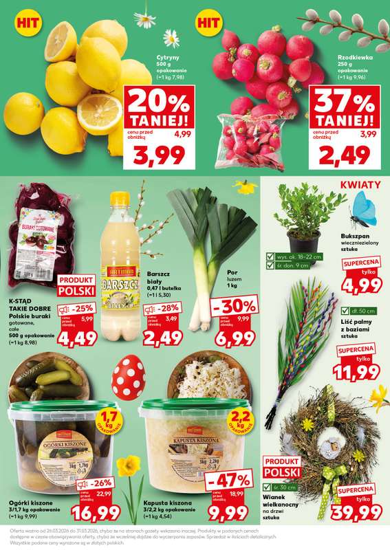 Kaufland - gazetka promocyjna Mocny Start od poniedziałku 30.03 do wtorku 31.03 - strona 17